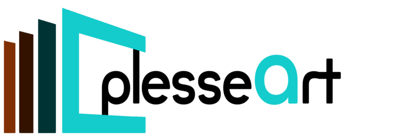 plesseArt Logo mit Link zur Startseite